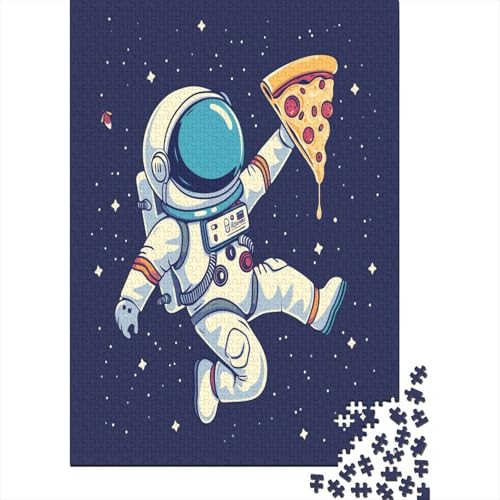 Astronaut Puzzle 1000 Teile Puzzles Für Erwachsene Lernspiel Herausforderungsspielzeug 1000-teilige Puzzlespiel Für Erwachsene Kinder Puzzel 1000pcs (75x50cm) von BXYAFEKUD