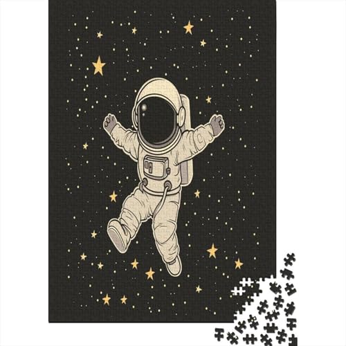 Astronaut Puzzlespiel 1000 Teile Für Erwachsene, Einzigartige Kunstwerke Und Vorlage - Geburtstagsgeschenk - Spaßige Puzzles Mit Überraschung Von Puzzle in A Bag Puzzel 1000pcs (75x50cm) von BXYAFEKUD