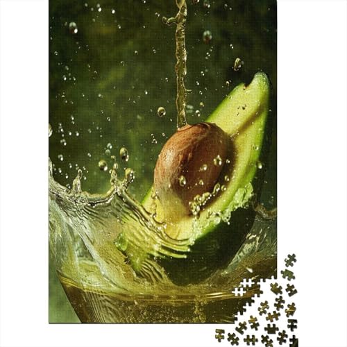 Avocado Puzzle 1000 Teile Erwachsene Puzzles Für Erwachsene Klassische Puzzles 1000 Teile Erwachsene Puzzlespiel Schwer Pädagogisches Spielzeug Erwachsene Kinder Puzzel 1000pcs (75x50cm) von BXYAFEKUD