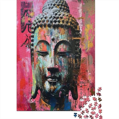 Buddha Statue Puzzle 1000 Teile Puzzle Für Erwachsene Und Kinder Ab 14 Jahren,Puzzlespiel Erwachsenen Puzzlespiel Puzzel 1000pcs (75x50cm) von BXYAFEKUD