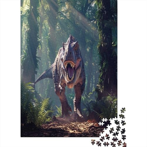 Dinosaurier Puzzlespiel 1000 Teile Puzzles Für Erwachsene Lernspiel Herausforderung Spielzeug 1000 Teile Puzzles Für Erwachsene Kinder Erwachsenen Puzzlespiel Puzzel 1000pcs (75x50cm) von BXYAFEKUD