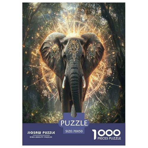 Elefanten Puzzles 1000 Teile Schwer Puzzle Spielzeug Pädagogisches Spiel Impossible Herausforderung Spielzeug Für Erwachsene Und Kinder in Bewährter 70x50cm/1000pcs Elefanten Puzzles 1000 Teile Schwer Puzzle Spielzeug Pädagogisches Spiel Impossible Herausforderung Spielzeug Für Erwachsene Und Kinder in Bewährter 70x50cm/1000pcs von BXYAFEKUD