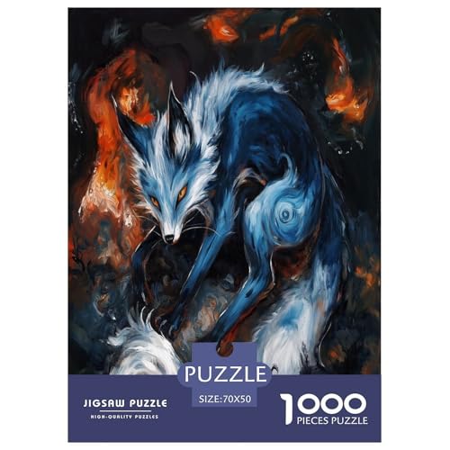 Fox Puzzle 1000 Teile Schwer Puzzle Spielzeug Pädagogisches Spiel Impossible Herausforderung Spielzeug Für Erwachsene Und Kinder Ab 14 Jahren 70x50cm/1000pcs Fox Puzzle 1000 Teile Schwer Puzzle Spielzeug Pädagogisches Spiel Impossible Herausforderung Spielzeug Für Erwachsene Und Kinder Ab 14 Jahren 70x50cm/1000pcs von BXYAFEKUD