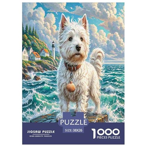 Fox Terrier Puzzle 1000-teilige Schwer Puzzle Spielzeug Lernspiel Impossible Herausforderung Spielzeug Für Erwachsene Und Kinder Ab 12 Jahren 38x26cm/1000pcs Fox Terrier Puzzle 1000-teilige Schwer Puzzle Spielzeug Lernspiel Impossible Herausforderung Spielzeug Für Erwachsene Und Kinder Ab 12 Jahren 38x26cm/1000pcs von BXYAFEKUD