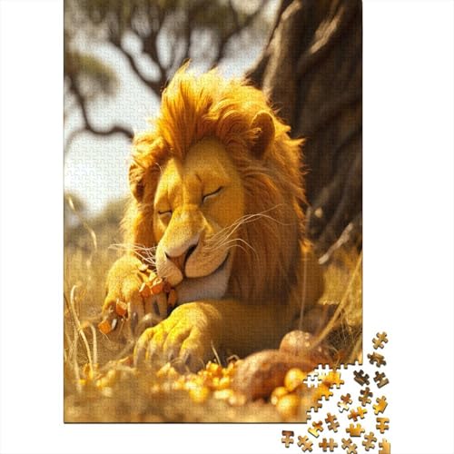 Löwe 1000 Stück Puzzle Für Erwachsene 1000 Stück Puzzle Für Erwachsene-Crazy Süßigkeiten-1000 Stück Puzzle Große Puzzles Kinder Lernspiel Spielzeug Geschenk Puzzel 1000pcs (75x50cm) von BXYAFEKUD