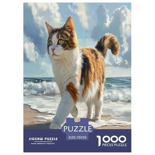 Norwegische Waldkatte Puzzle 1000 Teile Schwer Puzzle Spielzeug Lernspiel Impossible Herausforderungsspielzeug Für Erwachsene Kinder 70x50cm/1000pcs Norwegische Waldkatte Puzzle 1000 Teile Schwer Puzzle Spielzeug Lernspiel Impossible Herausforderungsspielzeug Für Erwachsene Kinder 70x50cm/1000pcs von BXYAFEKUD
