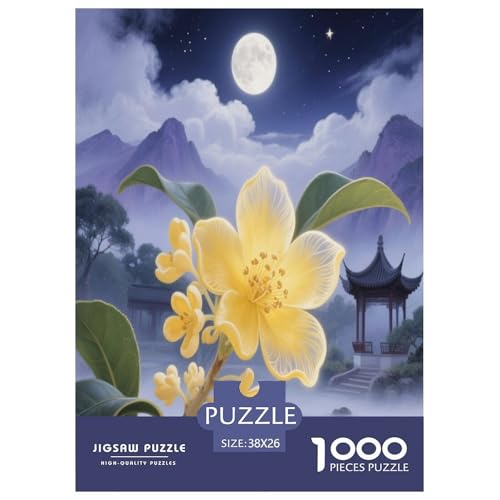 Osmanthus Blume Puzzle 1000 Teile Schwer Puzzle Spielzeug Lernspiel Impossible Herausforderungsspielzeug Für Erwachsene Und Kinder Ab 12 Jahren 38x26cm/1000pcs Osmanthus Blume Puzzle 1000 Teile Schwer Puzzle Spielzeug Lernspiel Impossible Herausforderungsspielzeug Für Erwachsene Und Kinder Ab 12 Jahren 38x26cm/1000pcs von BXYAFEKUD