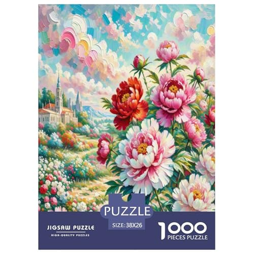 Peony Puzzle 1000 Teile Schwer Puzzle Spielzeug Lernspiel Impossible Herausforderung Spielzeug Für Erwachsene Und Kinder Ab 12 Jahren 38x26cm/1000pcs Peony Puzzle 1000 Teile Schwer Puzzle Spielzeug Lernspiel Impossible Herausforderung Spielzeug Für Erwachsene Und Kinder Ab 12 Jahren 38x26cm/1000pcs von BXYAFEKUD