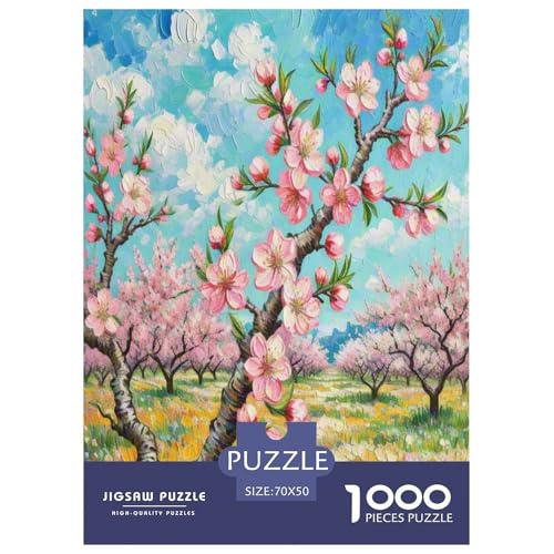 Pfirsichblüte Puzzle 1000 Teile Schwer Puzzle Spielzeug Lernspiel Impossible Herausforderung Spielzeug Für Erwachsene Und Kinder Ab 14 Jahren 70x50cm/1000pcs Pfirsichblüte Puzzle 1000 Teile Schwer Puzzle Spielzeug Lernspiel Impossible Herausforderung Spielzeug Für Erwachsene Und Kinder Ab 14 Jahren 70x50cm/1000pcs von BXYAFEKUD