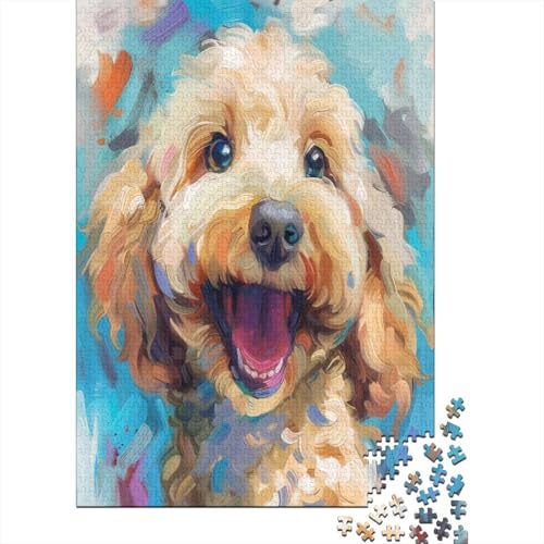 Pudel Hund 1000 Stück Puzzle Für Erwachsene 1000 Stück Puzzle Für Erwachsene-Crazy Süßigkeiten-1000 Stück Puzzle Große Puzzles Kinder Lernspiel Spielzeug Geschenk Puzzel 1000pcs (75x5 von BXYAFEKUD