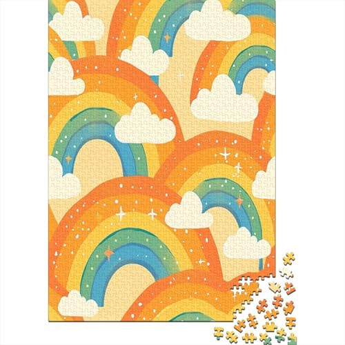 Regenbogen Puzzlespiel 1000 Teile Puzzle Für Erwachsene Und Kinder Ab 14 Jahren, Puzzle Erwachsenen Puzzlespi Puzzel 1000pcs (75x50cm) von BXYAFEKUD