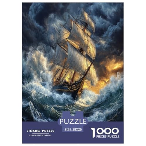 Segelboot Puzzle 1000-teilige Schwer Puzzle Spielzeug Lernspiel Impossible Herausforderungsspielzeug Für Erwachsene Kinder 38x26cm/1000pcs Segelboot Puzzle 1000-teilige Schwer Puzzle Spielzeug Lernspiel Impossible Herausforderungsspielzeug Für Erwachsene Kinder 38x26cm/1000pcs von BXYAFEKUD