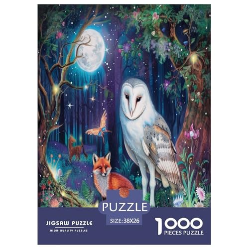White Eule Puzzle 1000 Teile Schwer Puzzle Spielzeug Pädagogisches Spiel Impossible Herausforderung Spielzeug Für Erwachsene Und Kinder in Bewährter 38x26cm/1000pcs White Eule Puzzle 1000 Teile Schwer Puzzle Spielzeug Pädagogisches Spiel Impossible Herausforderung Spielzeug Für Erwachsene Und Kinder in Bewährter 38x26cm/1000pcs von BXYAFEKUD