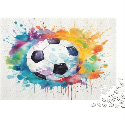 Fußball 1000 Teile Puzzle, Puzzles Für Erwachsene, 1000 Teile Puzzlespiel Für Jugendliche & Erwachsene Puzzlespiel Puzzel 1000pcs (75x50cm) von BXZBEXGHD