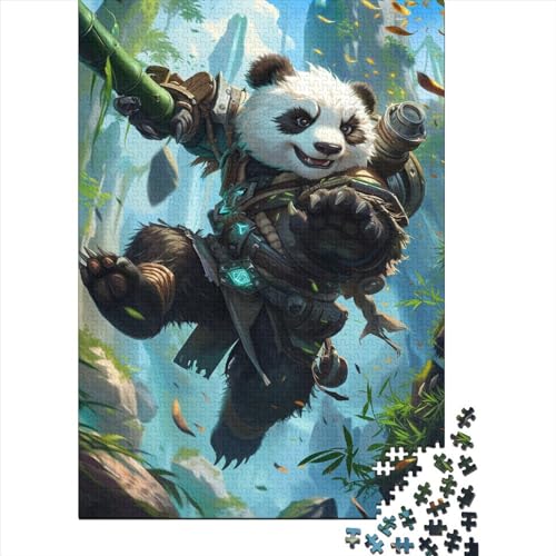 Panda Puzzlespiel 1000 Teile, Puzzle Erwachsene 1000 Teile, Impossible Puzzle GesKükenlichkeitsspiel Für Die Ganze Familie, Puzzle Erwachsene 1000 Teile Puzzel 1000pcs (75x50cm) von BXZBEXGHD