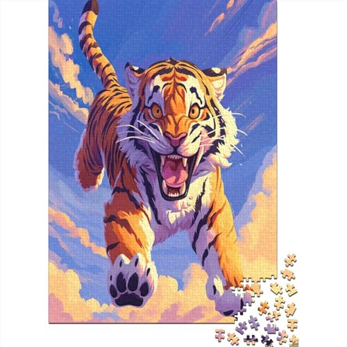 Tiger Puzzle 1000 Teile Puzzles Für Erwachsene Klassische Puzzles 1000 Teile Erwachsene Puzzlespiel Erwachsene 1000 Teile Erwachsenen Puzzlespiel Puzzel 1000pcs (75x50cm) von BXZBEXGHD