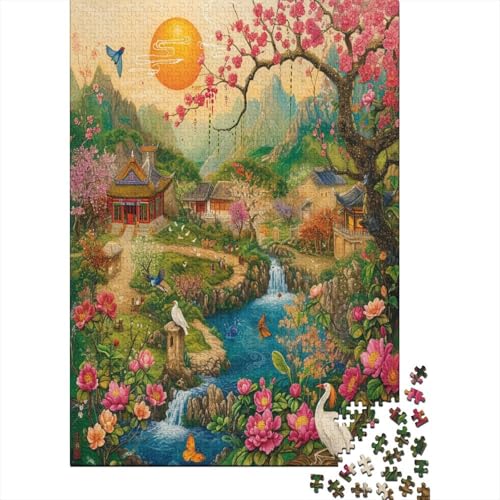 Vogel Puzzle 1000 Teile,Puzzle Für Erwachsene, Impossible Puzzle, GesKükenlichkeitsspiel Für Die Ganze Familie,Puzzle Farbenfrohes,Puzzle-Geschenk,RaumdekoRatteion Puzzel 1000pcs (75x50cm) von BXZBEXGHD