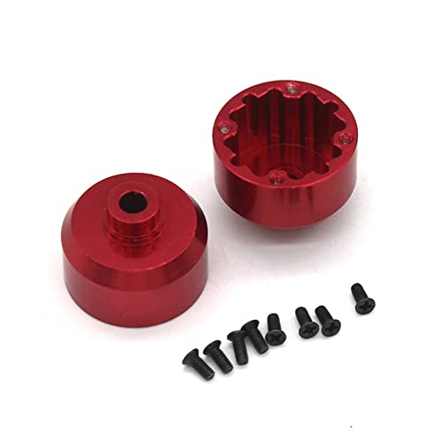 BYCUFF 2 StüCk Metall Differential GehäUse GehäUse EA1048 für JLB Racing Cheetah 11101 21101 J3 Speed ​​1/10 RC Auto Upgrade ZubehöR Teile,A von BYCUFF