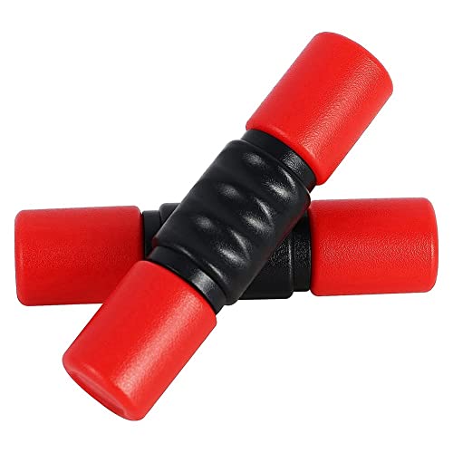 BYCUFF Doppelreihige Shaker-Percussion-Instrumente Mittleres VolumenLatin-Percussion-Instrumente Percussion-Instrumente für Studio, Band, Schlagzeuger (Rot) von BYCUFF