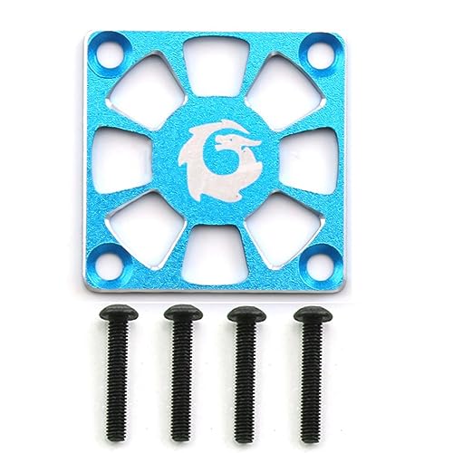 BYCUFF ESC-Schutzabdeckung für Elektrisch Regulierende Lüfter, 30 X 30 Mm, für RC-Motor, Blau von BYCUFF