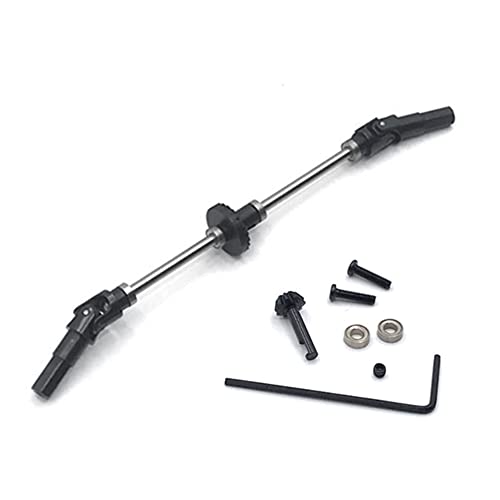 BYCUFF Metall Vorder Achse Stahl Getriebe BrüCke Kit für MN D90 MN-90 MN96 MN98 MN99S MN45 1/12 RC Auto Upgrade Teile ZubehöR von BYCUFF