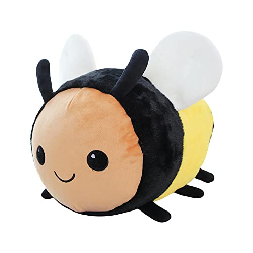 40cm Biene Kuscheltier Kissen, Bee Plushie Kawaii Plüschtier Biene Stofftier Tiere Biene Plüschtier Gefüllte Plüschkissen Weich Plüsch Spielzeug für Kinder Jungen Mädchen Geschenk 20cm/ 30cm/40cm von BYNYXI