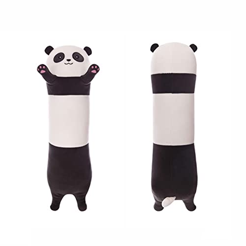 90cm Lange Panda Plüsch Kissen, Stofftier Panda Koala Schlafkissen Kawaii Wurfkissen weiche Sofakissen Umarmungskissen Tier Cartoon Plüschtier Seitenschläferkissen Spielzeug für Kinder Freundinnen von BYNYXI