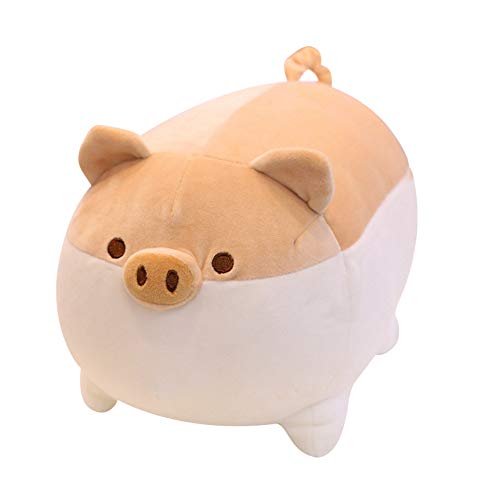 BYNYXI 50cm Schwein Plüschtier Kissen, Niedliches Schweinchen Plüsch Puppe Kawaii Stofftier Plüschtier Tier Schwein Plüschkissen Gefüllt Umarmungkissen Kuscheltier Spielzeug für Kinder Mädchen Jungen BYNYXI 50cm Schwein Plüschtier Kissen, Niedliches Schweinchen Plüsch Puppe Kawaii Stofftier Plüschtier Tier Schwein Plüschkissen Gefüllt Umarmungkissen Kuscheltier Spielzeug für Kinder Mädchen Jungen von BYNYXI