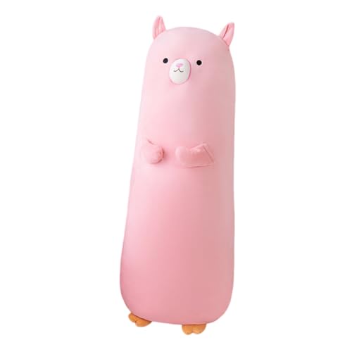 BYNYXI 70cm Cartoon Kreatur Plüschkissen, Kawaii Schwein Plüschkissen, Ausgestopftes Tier Spielzeug Kuschelkissen Geschenk Plüschkissen von BYNYXI