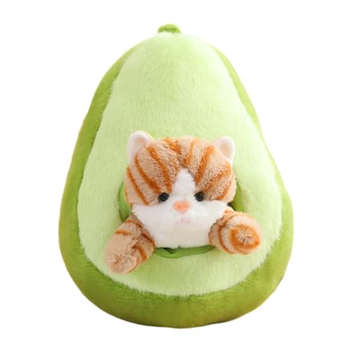 BYNYXI Cartoon Obst Tier Puppe Gefüllte Plüsch, Karotten und Katzenplüschtiere Spielzeug Weiche Karotte Kissen Tiere Haus Bett Tragetasche Kinder Geschenke Plüsch Umarmung Spielzeug (Karotte, 35cm) von BYNYXI