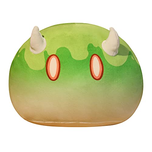 BYNYXI Genshin Impact Plush Slime, 35cm Anime Slime Plüschtier Kissen Gefüllte Plüsch Spielzeug Plüschtier Plüschpuppe Slime Monster Plüsch Toy für Kinder Erwachsene, Genshin Impact Slime Plüschpuppe von BYNYXI