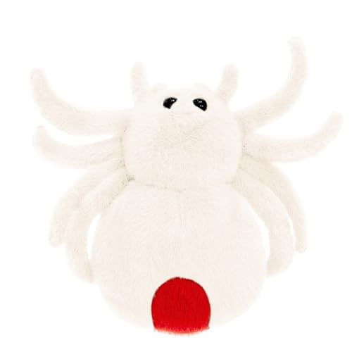 BYNYXI Kleine Spinne Plüsch Spielzeug, Spinne Stofftier Kuscheltier, Spinne Wurfkissen Kuscheltiere Geschenk für interaktive Streich Spiel Sofa und Bett Haunted Haus Dekorative Requisite 25CM von BYNYXI