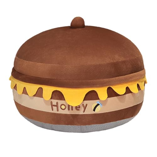 Bienen Kuscheltier Süße Honeypot Kissen Pad PlüschKissen Niedliches Stofftier Spielzeug, Geschenk Plüschtier für Kinder und Erwachsene 42 * 32CM von BYNYXI