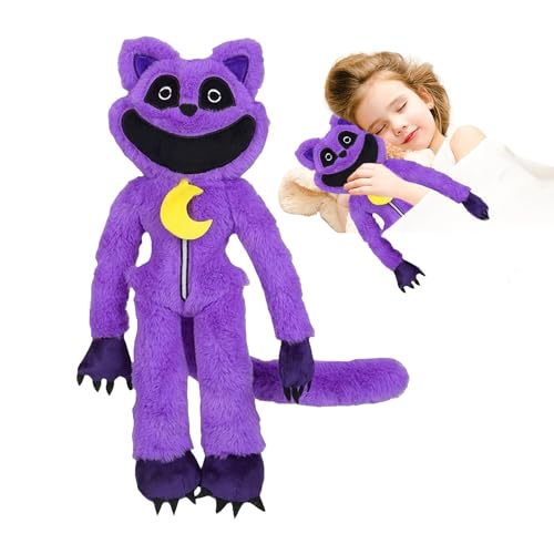BYTLXM Smiling Critters Plush Toys, für Spielefans, bevorzugte Geschenke zum Geburtstag von Kindern und Kleinkindern (Lila Plüsch) von BYTLXM