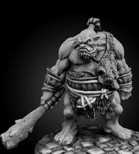 Pechetruite 1 x GARGHUK OGRE Chieftain - Reaper Bones Miniature zum Rollenspiel Kriegsspiel - 44006 von BYUP