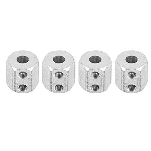 Zouminy 12 mm Radsechskant,4 stücke Metall 08065 Rad Hex für HSP 94188 94155 94166 94170 1/10 Fernbedienung RC Auto von BYUP