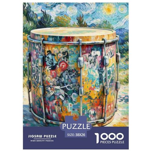 Trommel 1000 Teile Musikinstrument Puzzles-Geschenk Impossible Spiel Clever Rätsel Für Erwachsene Und Kinder 38x26cm/1000pcs Trommel 1000 Teile Musikinstrument Puzzles-Geschenk Impossible Spiel Clever Rätsel Für Erwachsene Und Kinder 38x26cm/1000pcs von BZZOLASP