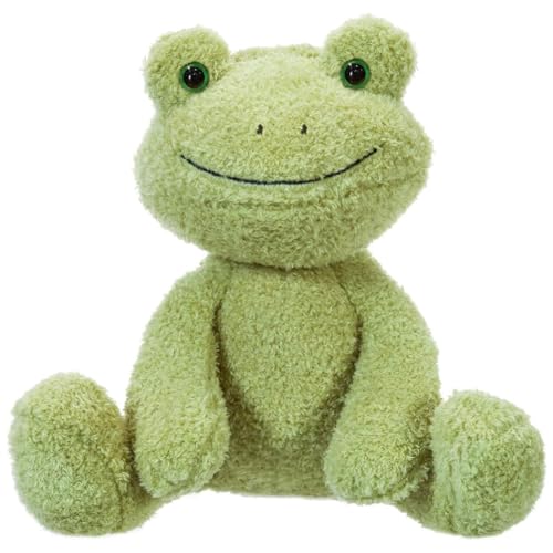 Babioms Frosch Kuscheltier Kinder,25cm Frosch Kuscheltier Plüsch,Frosch Plüsch, Frosch Weiche Und Komfortable Kuscheltier Frosch Plüschpuppe von Babioms