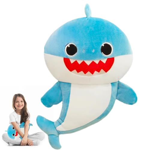 Babioms Shark Plush Toys, 30cm Shark Plüschtier,Shark Doll, für Kinder Jungen Bett Kinderzimmer Dekor Themed Geburtstag Party Supplies von Babioms