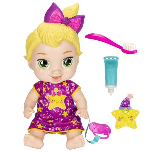 Baby Alive Lil Dreamer LaLa GooGoo Sleepy Baby Doll Set Blonde Hair Fun Sleepover Theme Preschool Toys for Girls Boys 3 Years & Up von Baby Alive