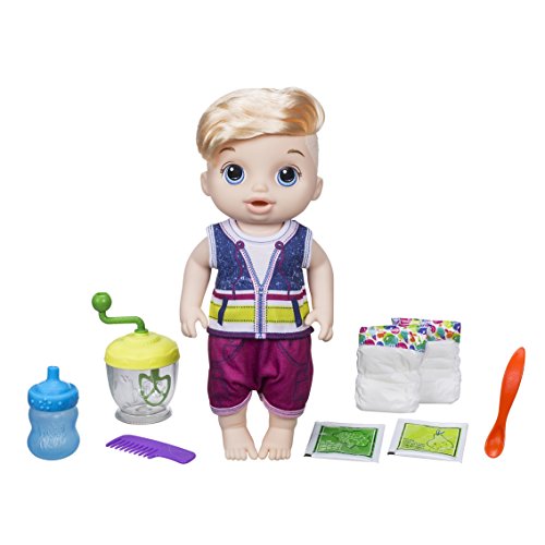 Baby Alive Sweet Spoonfuls Blonde Babypuppe Junge von Baby Alive