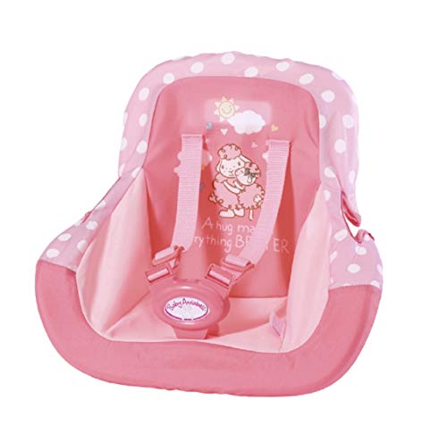 Baby Annabell 701140 Travel Autositz, rosa von Baby Annabell