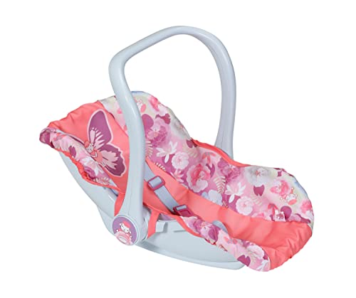 Baby Annabell Active Babyschale, Puppen-Trageschale mit schwenkbarem Tragegriff und 3-Punkt-Gurt für 36 cm und 43 cm Puppen, 706657 Zapf Creation von Baby Annabell