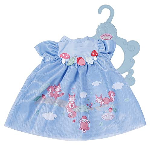 Baby Annabell Kleid, blaues Puppenkleid für 43 cm Puppen, 709610 Zapf Creation von Baby Annabell