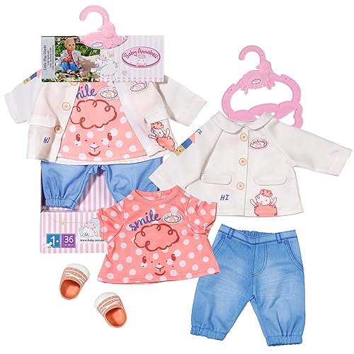 Baby Annabell Little Spieloutfit mit Shirt, Hose, Jacke und Schuhen für 36 cm Puppen, 704127 Zapf Creation Baby Annabell Little Spieloutfit mit Shirt, Hose, Jacke und Schuhen für 36 cm Puppen, 704127 Zapf Creation von Baby Annabell