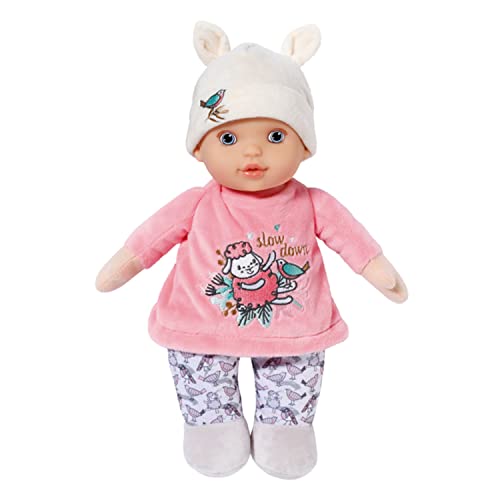 Zapf Creation 706428 Baby Annabell Sweetie for Babies 30cm - weiche rosa Stoffpuppe für Babys, integrierte Rassel, waschbar, ab Geburt nutzbar. von Baby Annabell