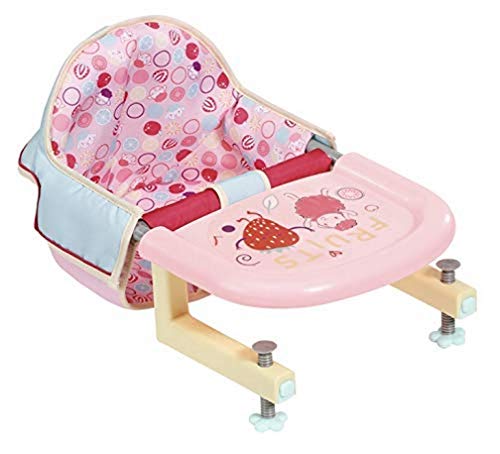 Baby Annabell Lunch Time Tischsitz für 43cm Puppe - leicht für kleine Hände, Kreatives Spiel fördert Empathie & Soziale Fähigkeiten, für Kleinkinder ab 3 Jahren von Baby Annabell