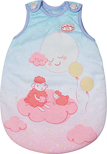 Baby Annabell Sweet Dreams Schlafsack, Puppenschlafsack mit angenähten Flügeln und Klettverschluss, für 43 cm große Puppen, 703182 Zapf Creation von Baby Annabell