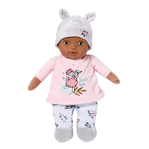 Zapf Creation 706435 Baby Annabell Sweetie for Babies DoC 30cm -weiche rosa Stoffpuppe für Babys, integrierte Rassel, waschbar, ab Geburt nutzbar von Baby Annabell