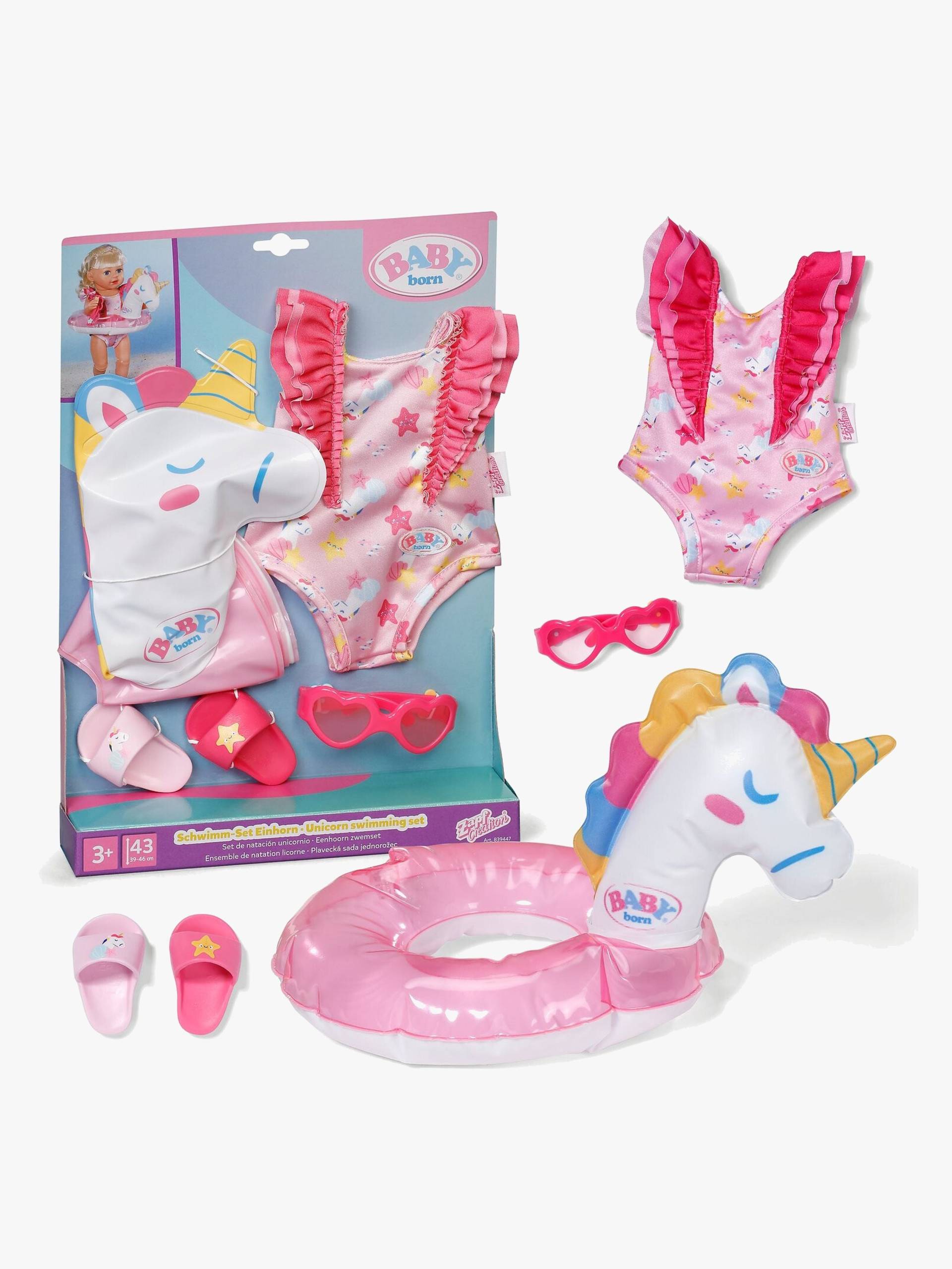 BABY born Puppenzubehör Schwimmset Einhorn 43 cm BABY born Puppenzubehör Schwimmset Einhorn 43 cm von Baby Born